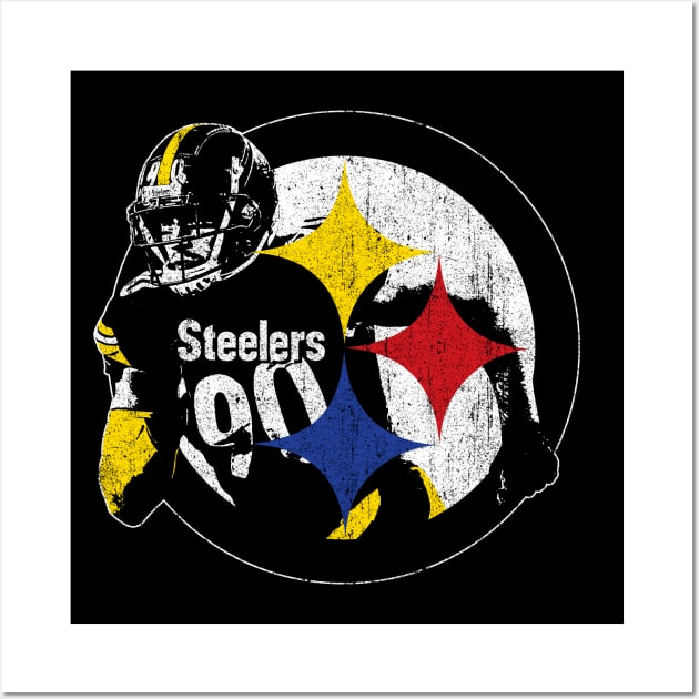 TJ Watt Wall Art by huckblade